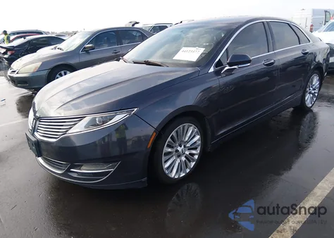 2013 Lincoln Mkz из США, поврежденный, VIN 3LN6L2J91DR804805
